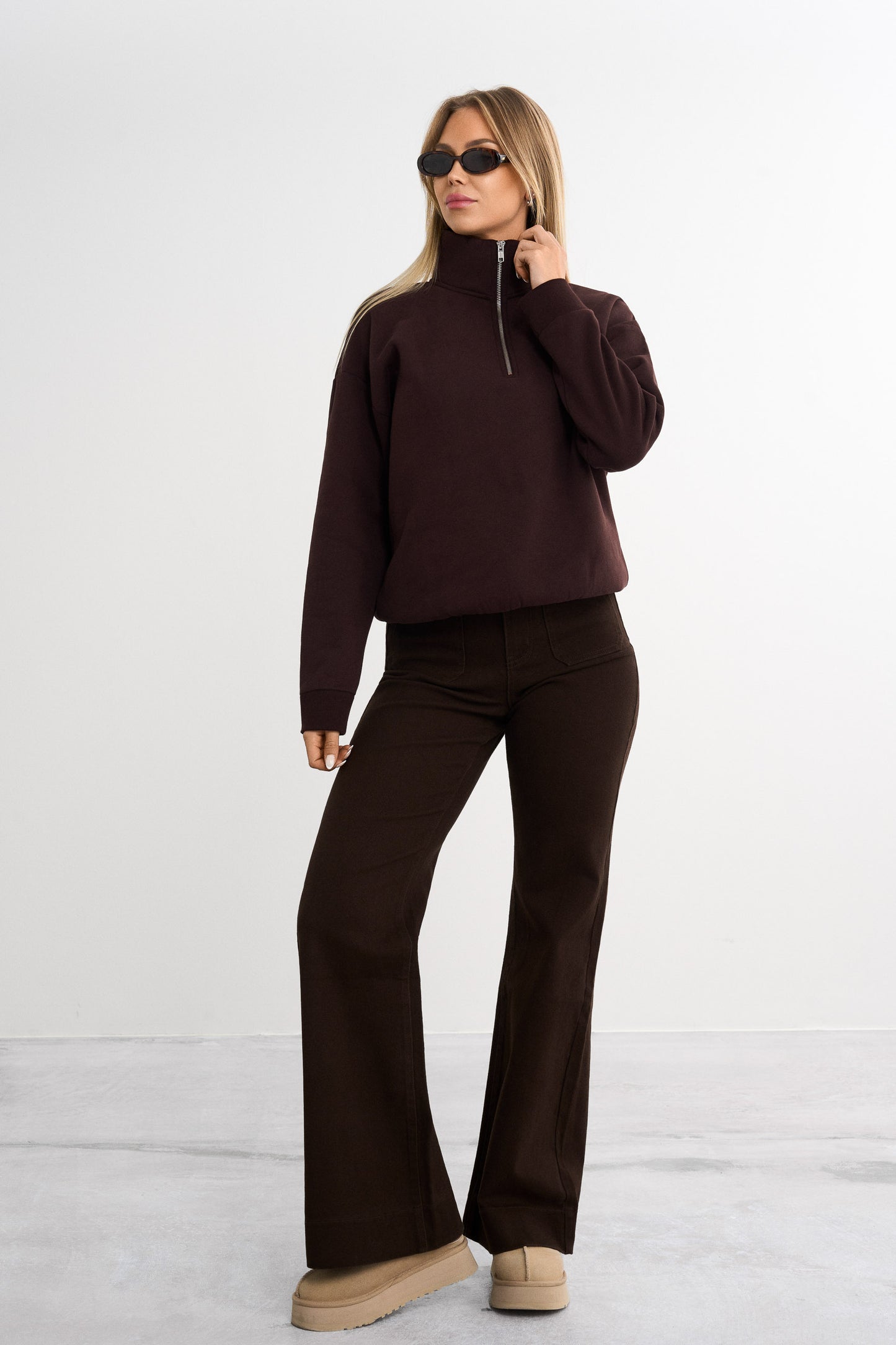 Retro flared jeans