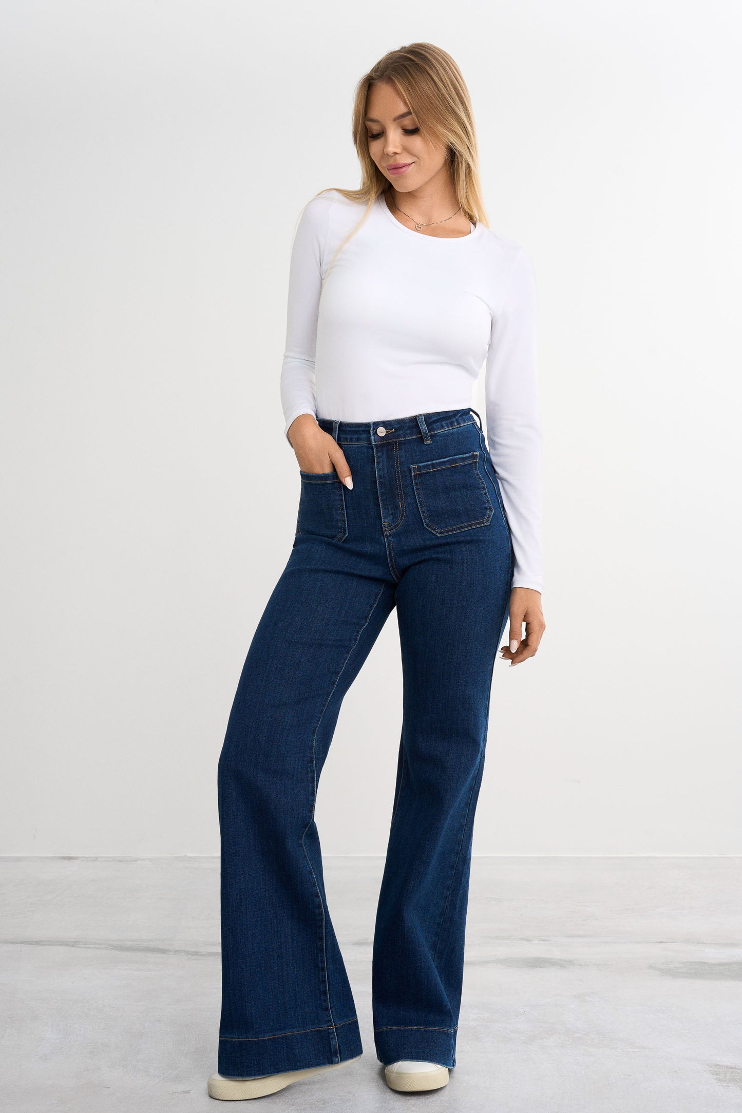 Retro flared jeans