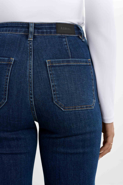 Retro flared jeans