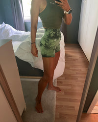 Tie Dye Scrunch Shorts