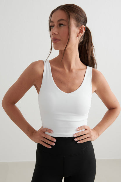 Sense Bralette - White - for kvinde - aim'n - Sports Bra