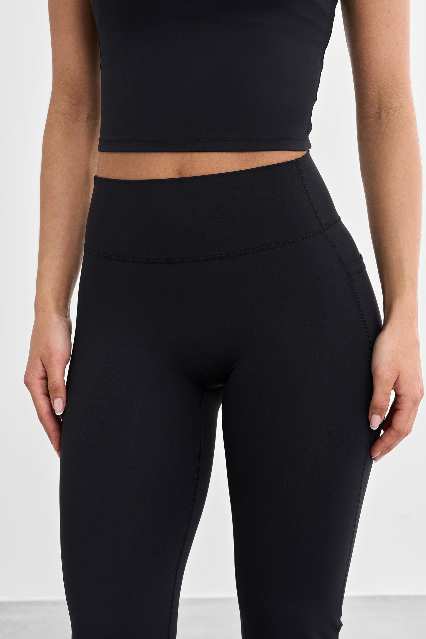 Flared Legging met Kenmerkende Zakken