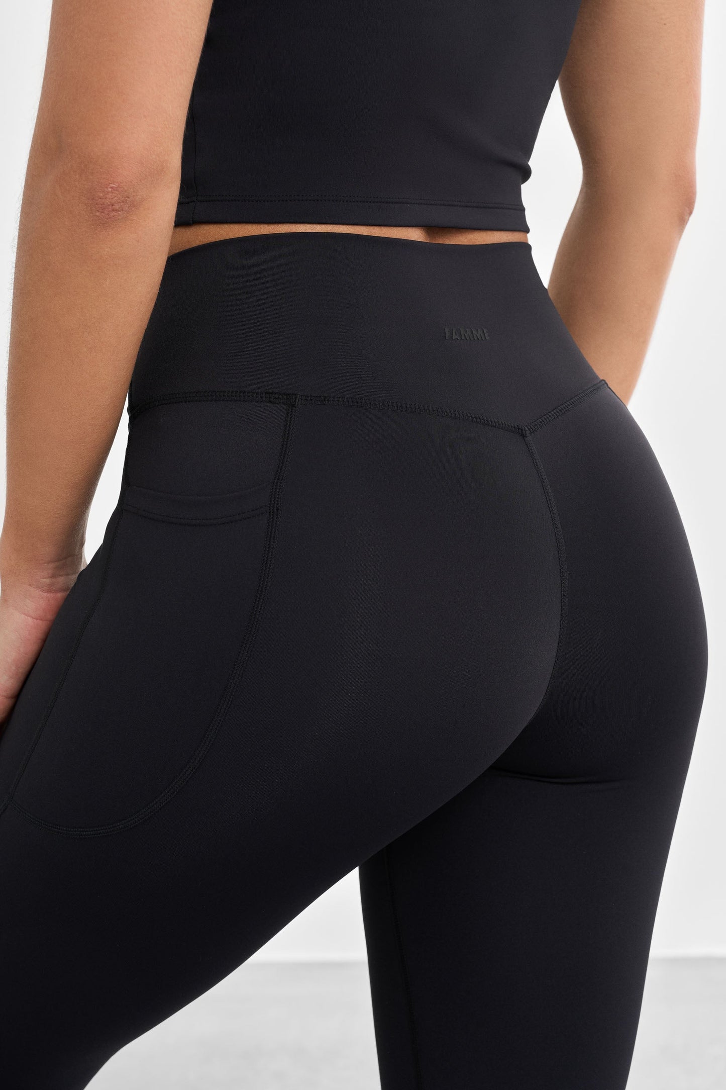 Flared Legging met Kenmerkende Zakken