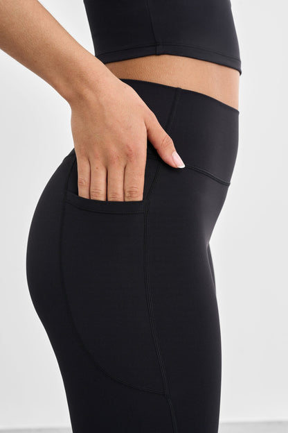 Flared Legging met Kenmerkende Zakken