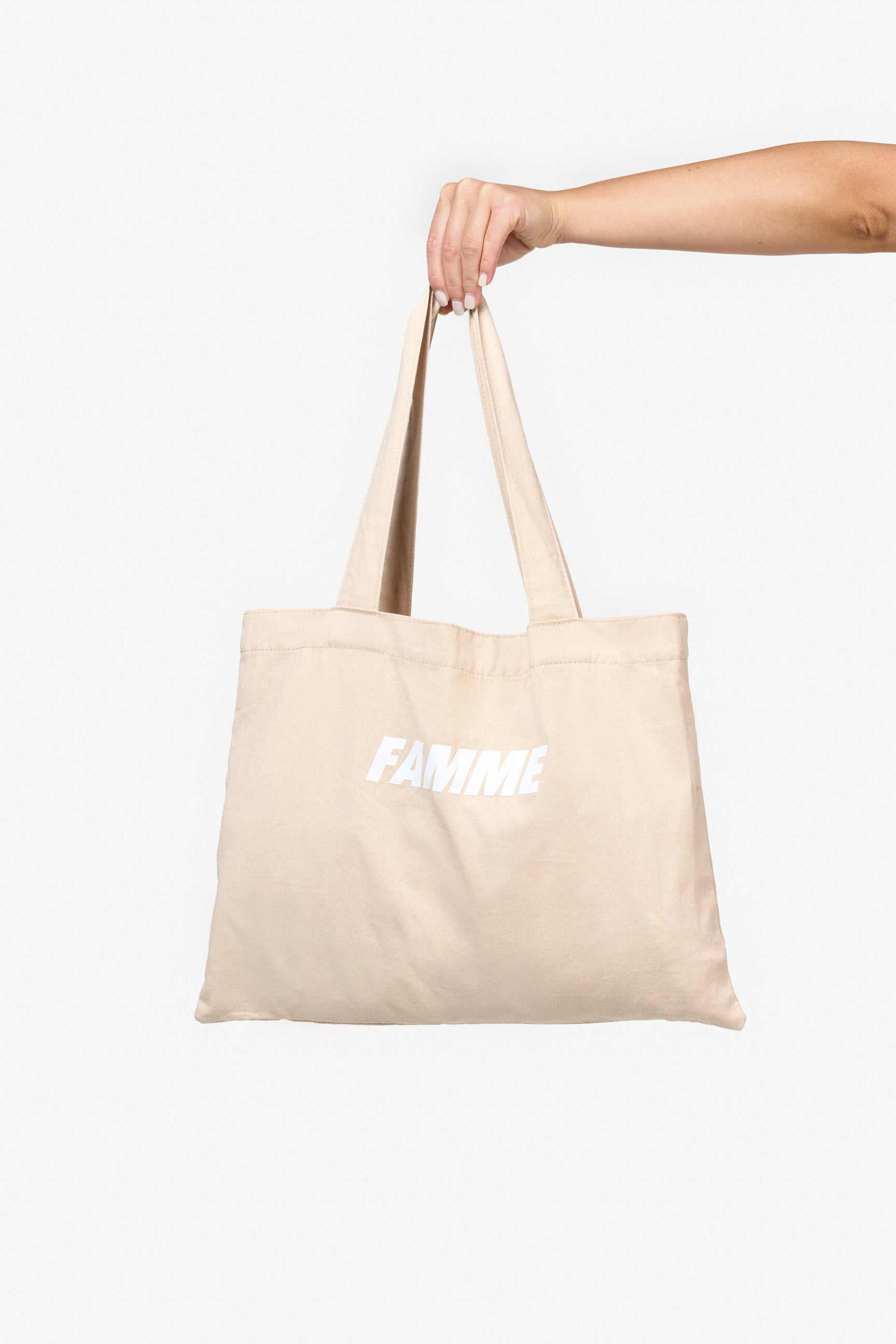 Lille Tote Bag - Beige - for kvinde - FAMME - Tilbehør