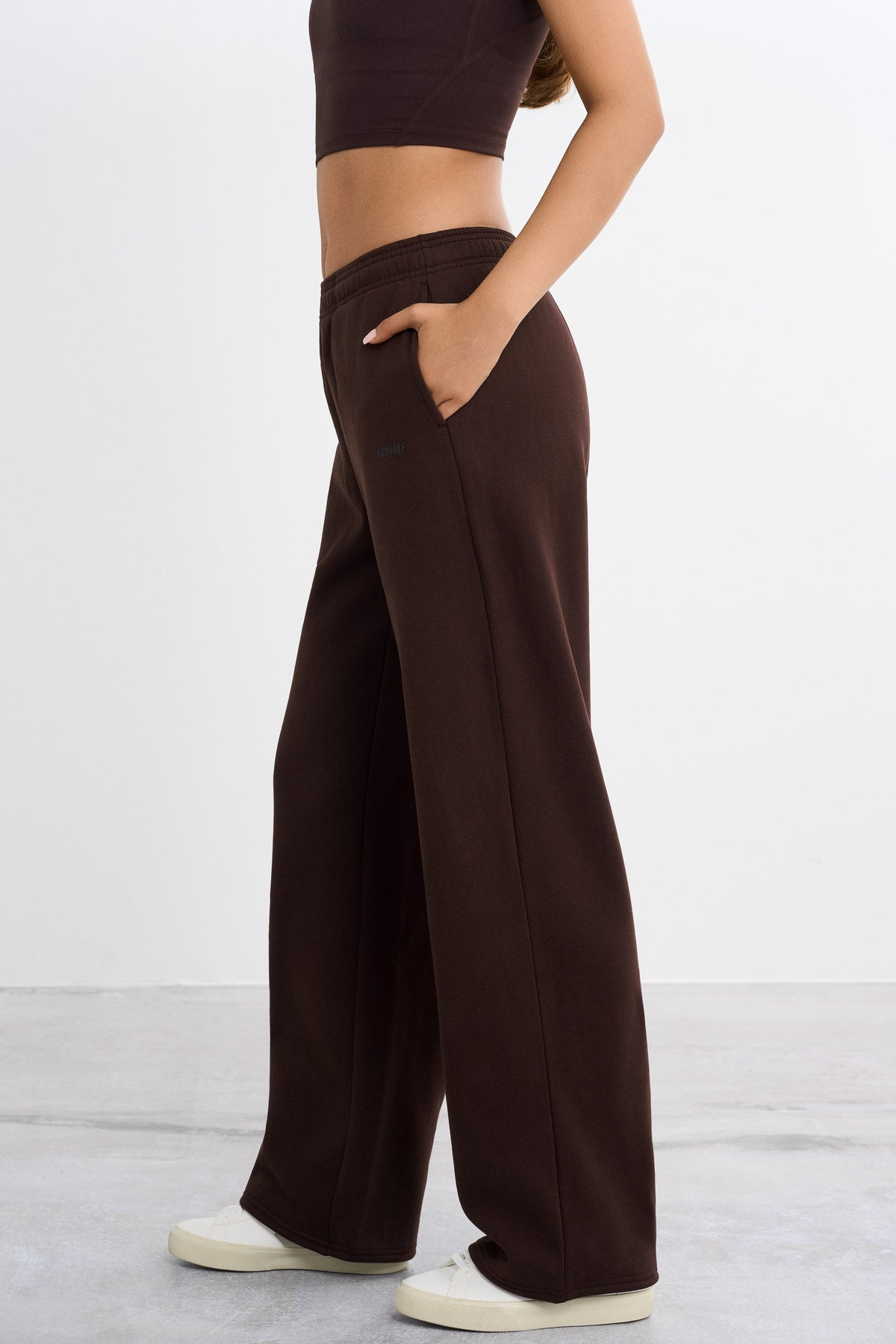 Sweatpants met rechte pijpen
