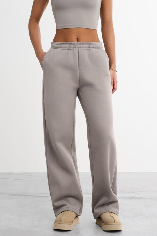 Sweatpants met rechte pijpen