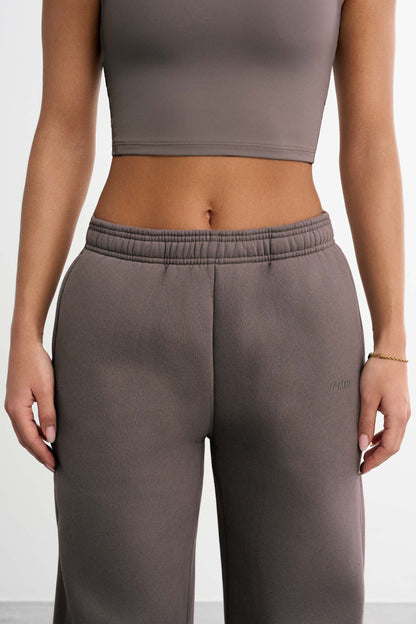 Sweatpants met rechte pijpen