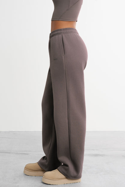 Sweatpants met rechte pijpen