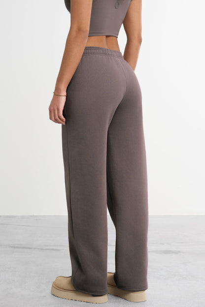 Sweatpants met rechte pijpen