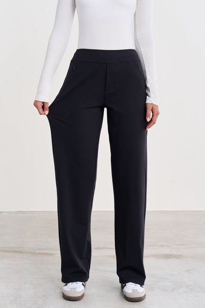 Tailored Relaxed Pants - for dame - Famme - Pants