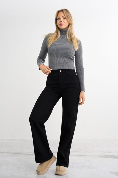 Warmhoudende Baggy Jeans