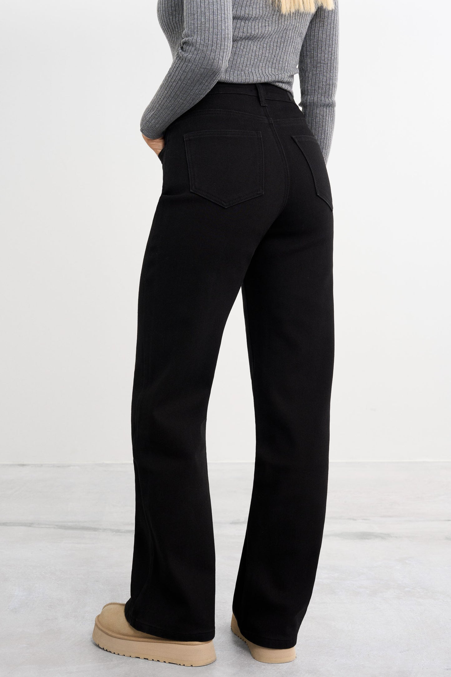 Warmhoudende Baggy Jeans