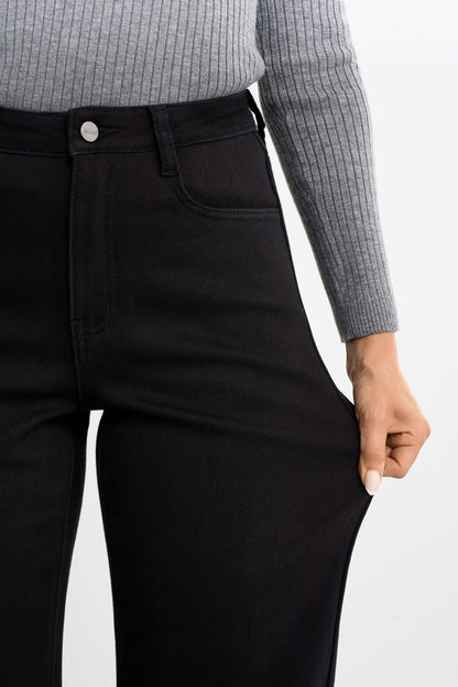 Warmhoudende Baggy Jeans