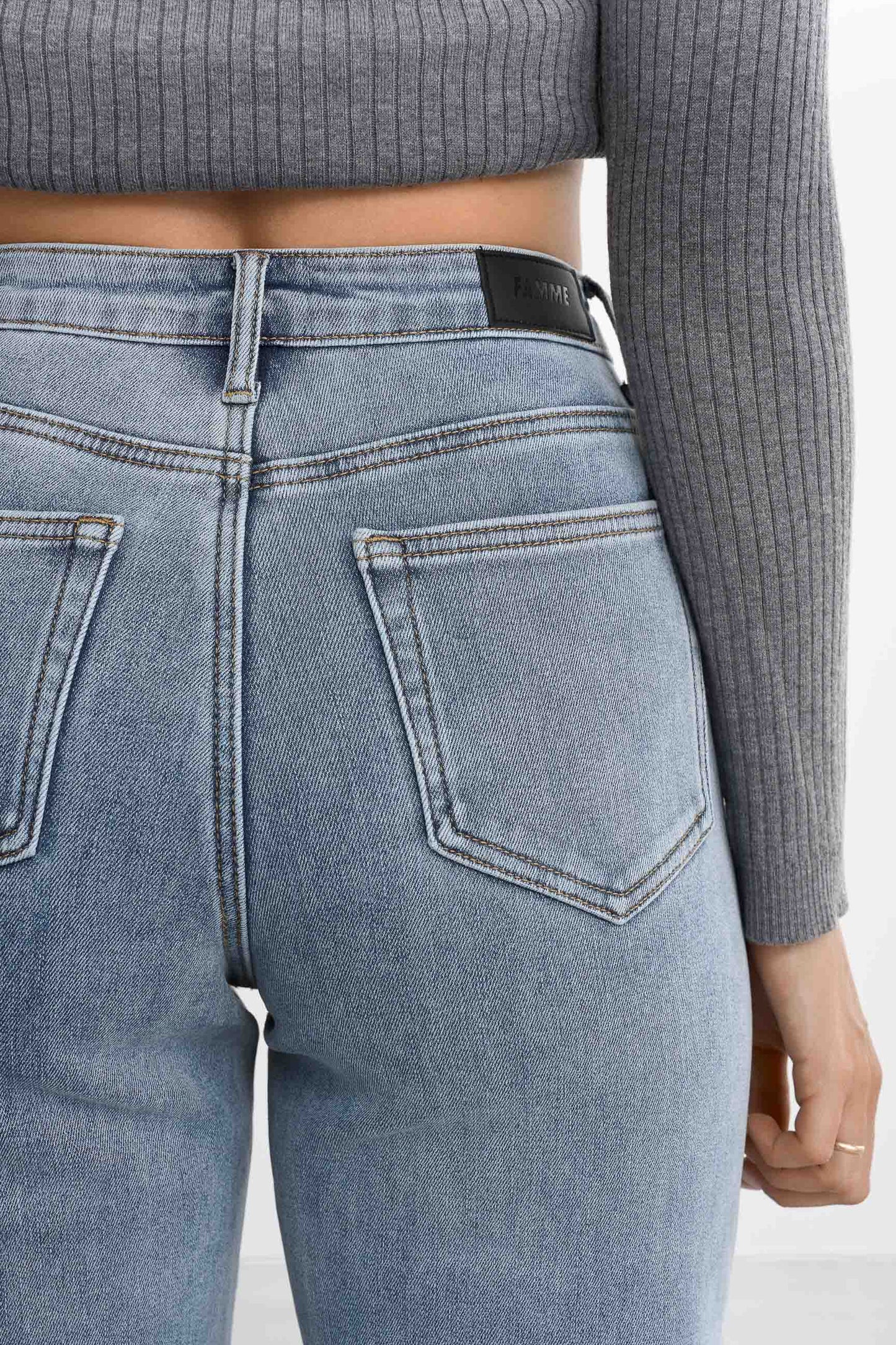 Warmhoudende Baggy Jeans