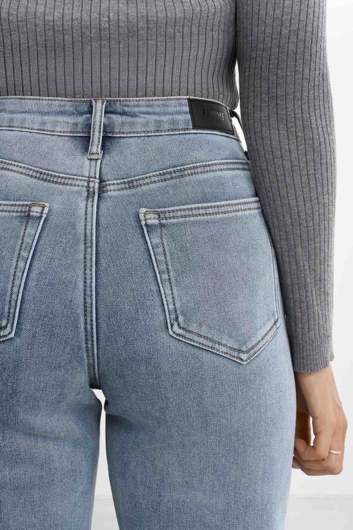 Warmhoudende Baggy Jeans